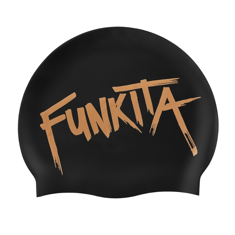 FUNKITA BRONZED Silicon Swimming Cap