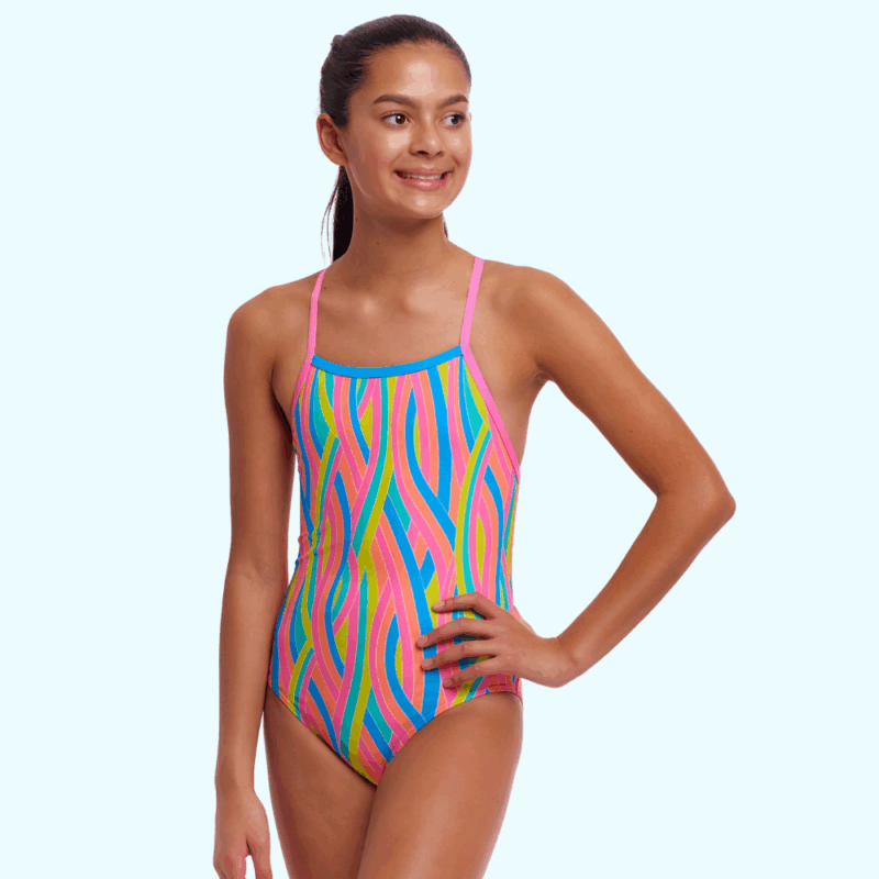 SWIRLY STRAWS Girls Strapped In