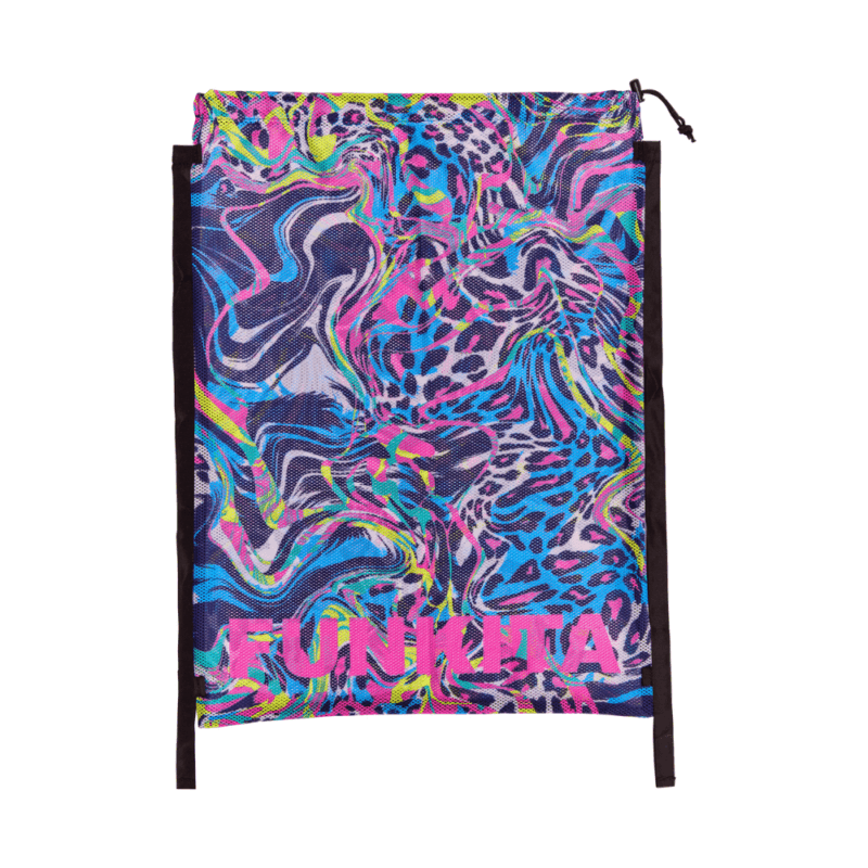 LOLLY LEOPARD Mesh Gear Bags