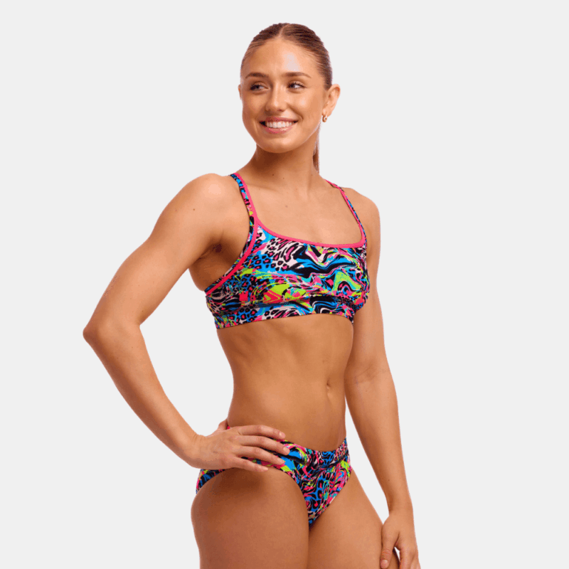 LOLLY LEOPARD Girls Racerback