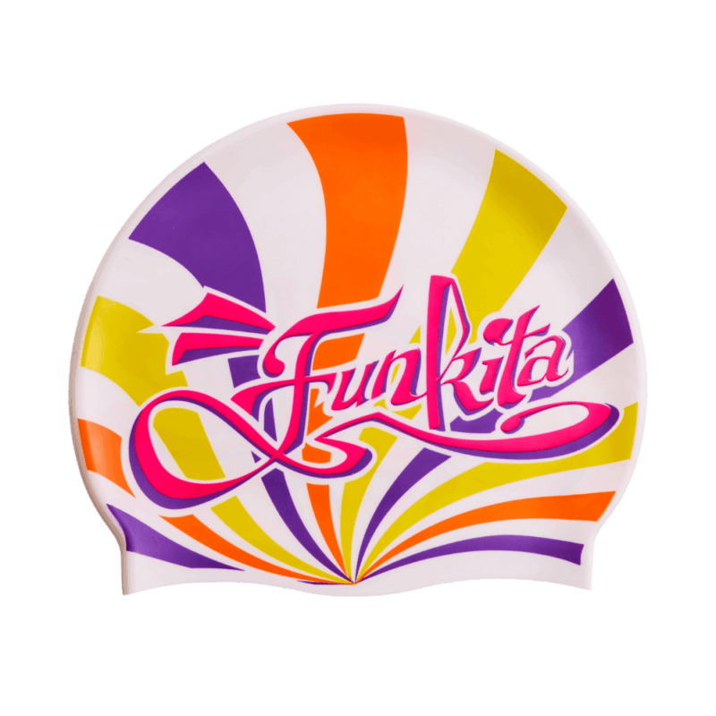 SUMMER SUNDAE Silicone Swimming Cap