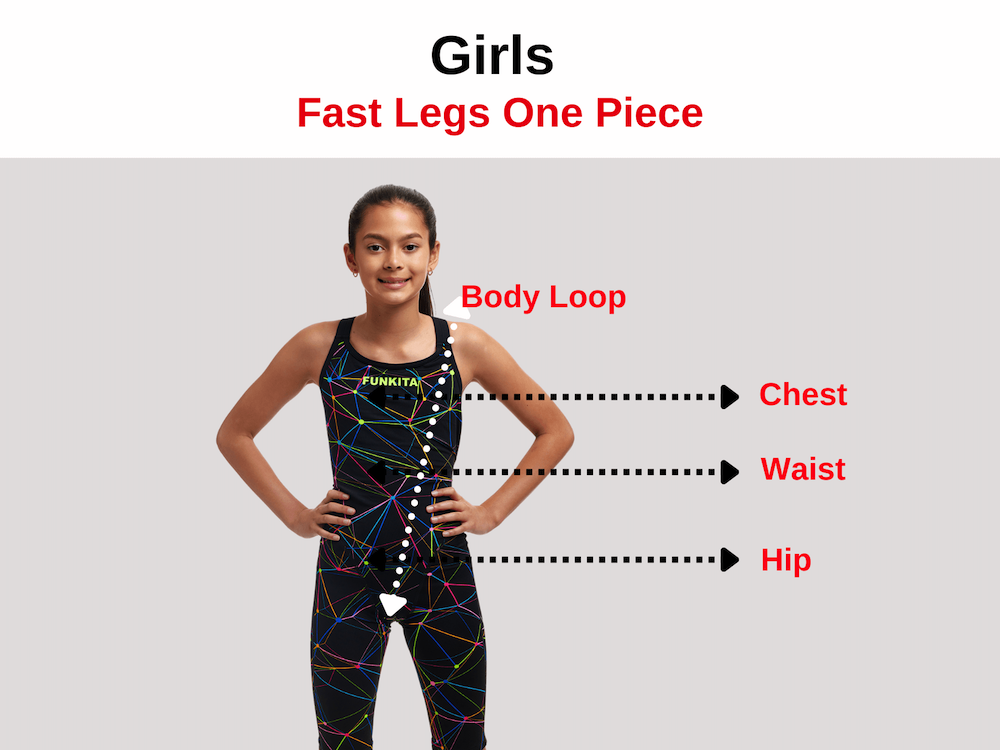 CHAZ MICHAEL Girl Fast Legs One Piece